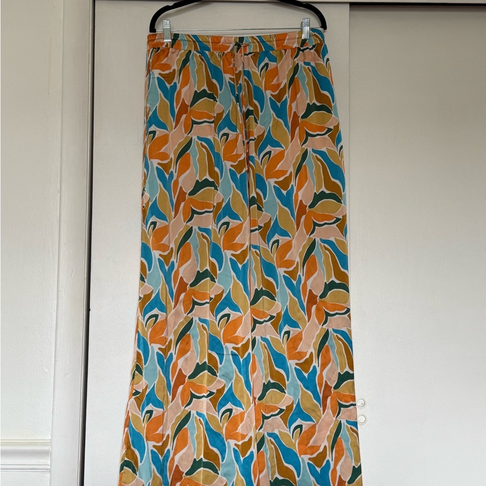 Bright, Beautiful Wide Leg Pants
